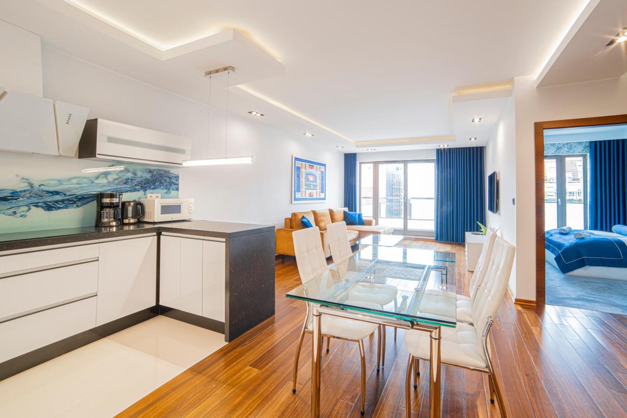 Apartament Amber Centrum Z Basenem Leilighet Gdańsk Eksteriør bilde